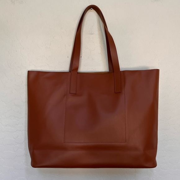 Everlane The Day Market Tote in cognac - Picture 4 of 11